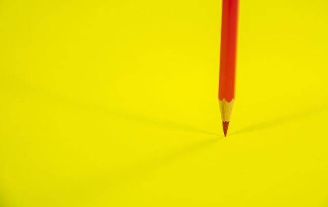 Griff zum Rotstift